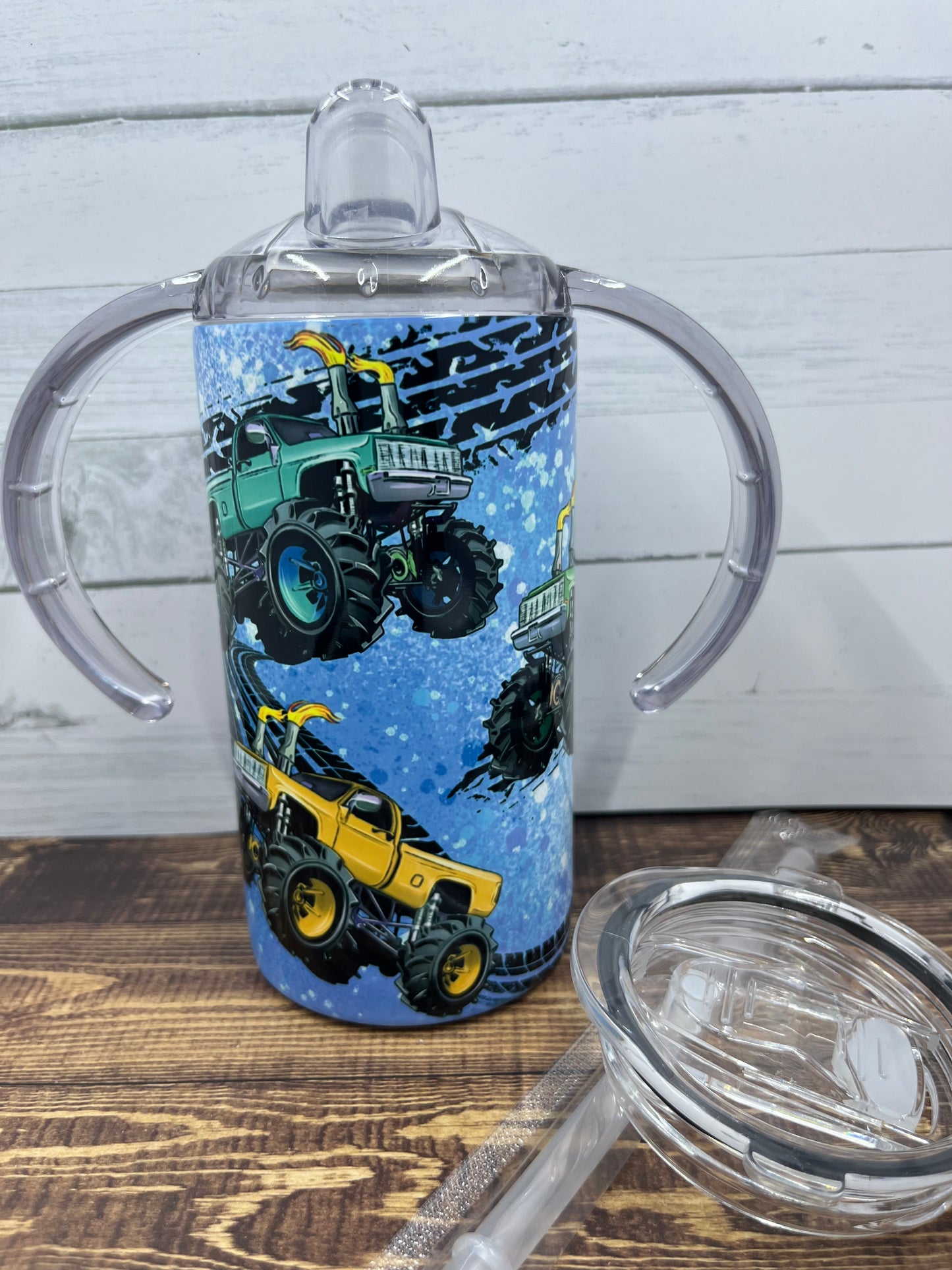 Monster Truck Sippy Cup